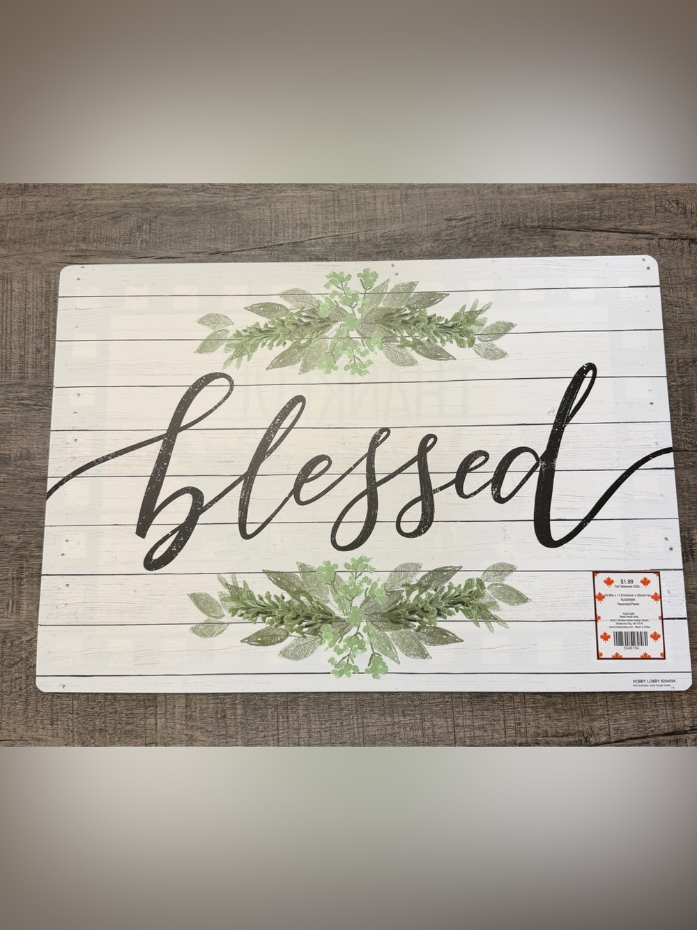 7 Decorative Placemats